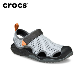 Crocs卡骆驰凉鞋激浪透气网布速干运动耐磨休闲男溯溪凉鞋|211095