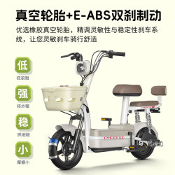 凤凰 电动车新款女生小型轻便新国标电动自行车  车架款