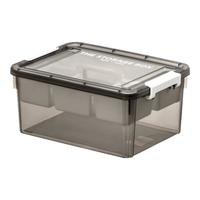 Citylong 禧天龙 五金收纳箱 双层 16L*1个 烟熏灰