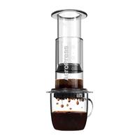 爱乐压AeroPress彩色透明版Clear便携咖啡机手压法压壶手冲壶小型萃取户外旅行 【大赛同款】透明版clear咖啡机（含50张滤纸）
