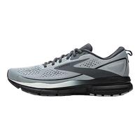布鲁克斯BROOKS跑步鞋女鞋专业缓震运动鞋男鞋网面透气跑鞋Trace 3 轨迹 【男】灰色/黑色/乌木色 42.5