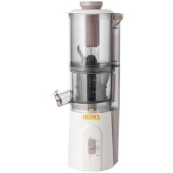THERMOS 膳魔师 大口径原汁机 渣汁分离 免切果汁机家用小型橙汁机电动榨汁机 EHA-2107A-W