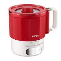 苏泊尔 SW-07J01B 折叠便携 红色 0.7L 电热水壶