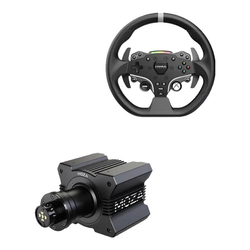 魔爪（MOZA）R9V3赛车模拟器Xbox电竞方向盘模拟器主机直驱力反馈游戏外设 适用于Xbox Series S/X及PC平台  【Xbox主机版·官方授权】