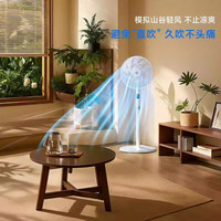 米家 MIJIA小米有品生态链即品2025一级能效家用电扇卧室办公室电风扇静音落地扇台式桌面两用节摇头 【15叶机械款】30cm面扇