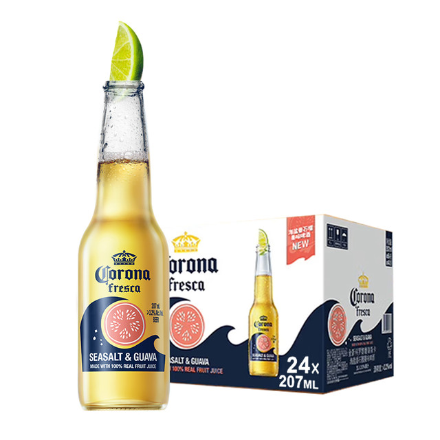 Corona 科罗娜 11.5°P海盐番石榴啤酒 207ml*24瓶