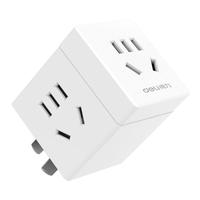 会员精选飞利浦魔方插座一转三转换器扩展插头