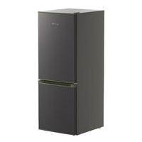 HYUNDAI 一级能效 双开门冰箱  223L 灰