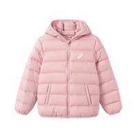 ASICS亚瑟士 儿童三防轻薄羽绒服 粉色 130码