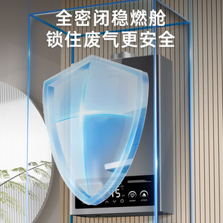 荣事达 JSG23-HR5108 平衡式恒温漏气防护 12L 天然气燃气热水器