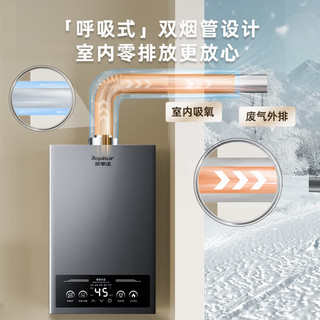 荣事达 JSG23-HR5108 平衡式恒温漏气防护 12L 天然气燃气热水器