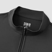 森马（Semir）防晒外套|外套女短款正肩修身凉感2025夏季吸湿速干109325108003 深灰20911 XS