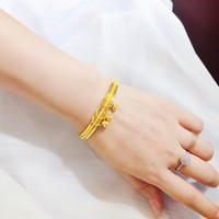 微奢妙珠 三生三世铃铛手环 12.75g 54#