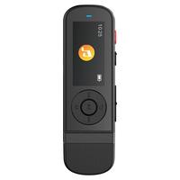 爱国者aigo MP3-100便携U盘式无损音乐播放器 随身听英语运动跑步蓝牙专业录音USB-C背夹式黑色64G可扩展