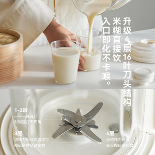 olayks欧莱克 白蔻破壁机 隔音罩轻音 1L 破壁机