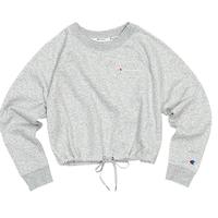 【品牌】 春季女式草写小logo圆领卫衣Winning系列