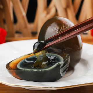 鄱湖鸭舍 无铅松花蛋皮蛋溏心松花皮蛋无铅工艺变蛋厂家麻鸭蛋批发 【10枚-优惠】