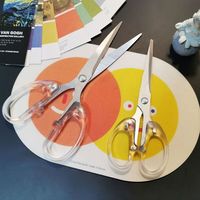 可狄 透明文具刀1把