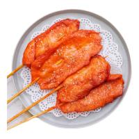 大用 奥尔良里脊肉片1kg 手抓饼炸串 早餐食材 铁板里脊肉串 清真食品