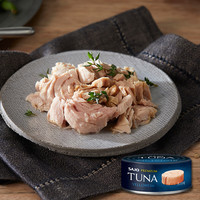 思潮深海黄鳍金枪鱼罐头原味100g*4罐 韩国即食早餐沙拉低脂 黄鳍金枪鱼100g*4罐