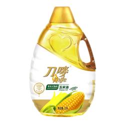 刀唛 零反式脂肪玉米油3L 非转基因压榨一级食用油