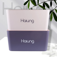 焕龙 Haiung 储物箱收纳箱塑料大号衣物食品级收纳盒小号家用宿舍有盖整理