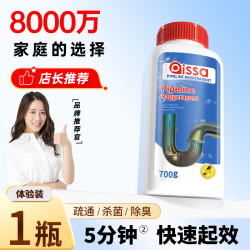 洛伊丝 QDY-827 厨房油污疏通剂 管道强力去油脂溶解剂 1瓶（拍2件送1瓶）