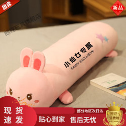 朗程 长条睡觉夹腿抱枕专用男生款床上侧睡公仔女朋友毛绒玩具玩偶娃娃 兔子小仙女专属 约1.2米