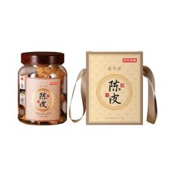 京东京造 新会生晒老陈皮100g广东新会大红皮干长辈养生茶咳嗽痰 真陈化不做旧