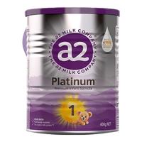 a2 艾尔 奶粉 澳洲白金版 婴儿配方牛奶粉 新西兰(紫白金)1段400g试用专属