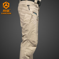昂垦户外战术裤男IX7宽松直筒休闲IX9大码美式机能耐磨作训工装裤 XXXL（190/38-40码）