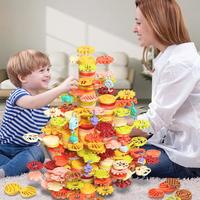 爱婴乐 儿童叠叠乐积木玩具大颗粒积木拼插拼搭积木堆堆乐男女孩生日礼物