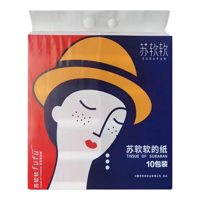 苏软软 5层加厚乳霜级抽纸