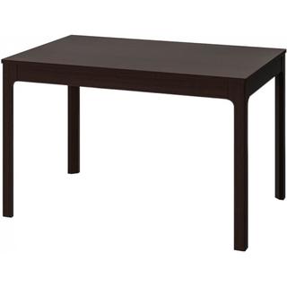 宜家（IKEA）EKEDALEN伊克多兰 伸缩型餐桌餐厅长桌 深褐色180x80 深褐色 180x80cm