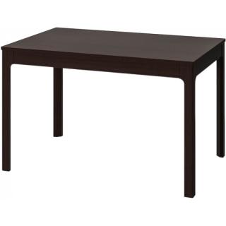 宜家（IKEA）EKEDALEN伊克多兰 伸缩型餐桌餐厅长桌 深褐色180x80 深褐色 180x80cm