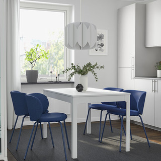 宜家（IKEA）EKEDALEN伊克多兰 伸缩型餐桌餐厅长桌 深褐色180x80 深褐色 180x80cm