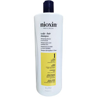 丽康丝 NIOXIN 1号2号洗发水防掉脱发去油控油蓬松去屑无硅油1000ml
