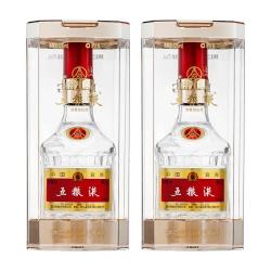 五粮液 第八代五粮液52度375ml*2瓶浓香白酒官方正品送礼