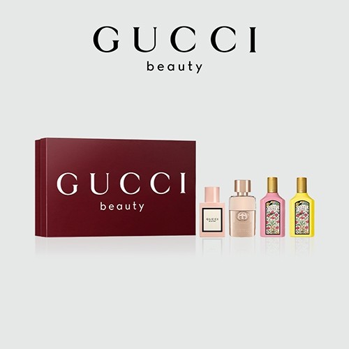 七夕甜蜜礼：GUCCI 古驰 迷你奢华女士香水臻选礼盒