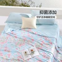 抑菌七孔纤维被子夏凉被软糯针织纤维被芯宿舍可水洗夏被