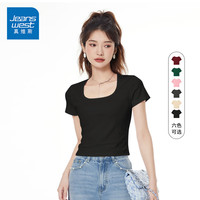 JEANSWEST/真维斯 紧身显瘦 女士T恤