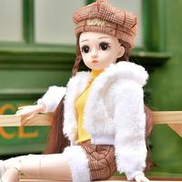 爱婴乐 儿童公主娃娃仿真公主洋娃娃多关节换装洋娃娃女孩生日礼物