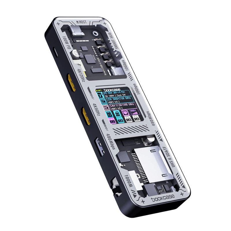  DockCase 带屏幕智能 Type-C拓展坞