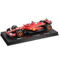 比美高（Burago） f1赛车法拉利SF24勒克莱尔16号精细版仿真合金玩具车模
