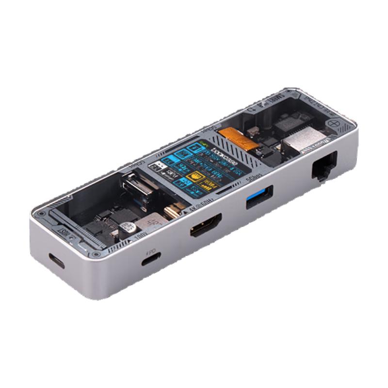  DockCase 4K60hz Type-C拓展坞 千兆网 HDMI