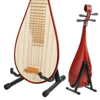 UKU 琵琶支架架子立式专用支架木质实木放置架马头琴中阮柳琴月琴架