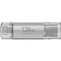 宏碁（acer）128GB USB3.2Type-C双接口U盘 UT300系列 学习电脑办公投标 小巧便携适用苹果 华为Type-C接口手机