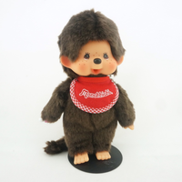 萌趣趣 Monchhichi 娃娃 基本款男孩女孩 S号 新版18cm可爱不含支架