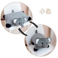 咔噜噜 卡通动物抱枕可变身毛绒玩具儿童陪伴玩偶男女生日礼物公仔