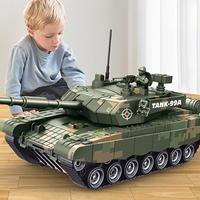 爱婴乐 Ai YiNG LE 儿童大号坦克玩具车男孩多功能益智导弹合金小汽车模型生日礼物